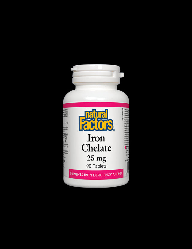 Iron Chelate 25 mg - 90 Tablets - Nutra Best Europe