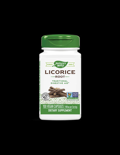 Licorice Root - 100 capsules - Nutra Best Europe