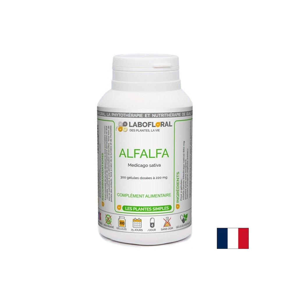 Women's Health and Detox - Alfalfa, 220 mg x 50 capsules - Nutra Best Europe