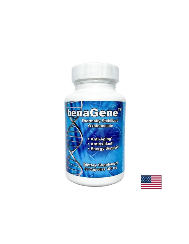 Women's Health and Anti-Aging - Thermally Stabilized Oxaloacetic Acid benaGene, 30 capsules - Nutra Best Europe