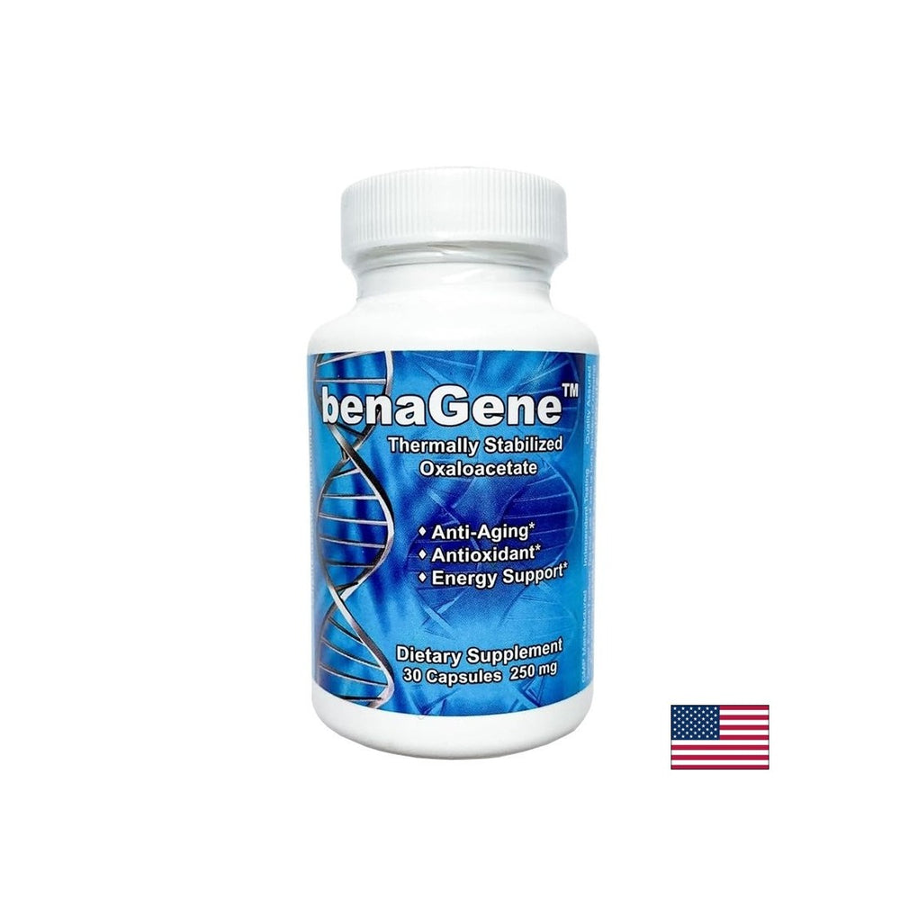 Women's Health and Anti-Aging - Thermally Stabilized Oxaloacetic Acid benaGene, 30 capsules - Nutra Best Europe