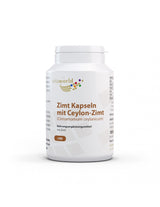 Zimt Kapseln mit Ceylon-Zimt / Ceylon cinnamon, 100 capsules - Nutra Best Europe