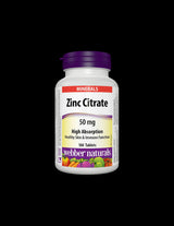 Zinc Citrate / Zinc (citrate), 50 mg, 180 tablets - Nutra Best Europe