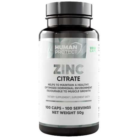 Zinc Citrate 50 mg 100 capsules - Nutra Best Europe