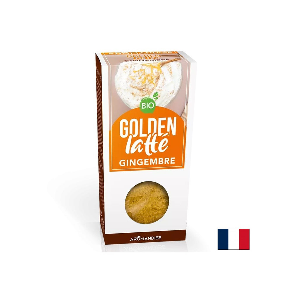 Golden Latte with Turmeric and Ginger, instant drink, 60 g - Nutra Best Europe